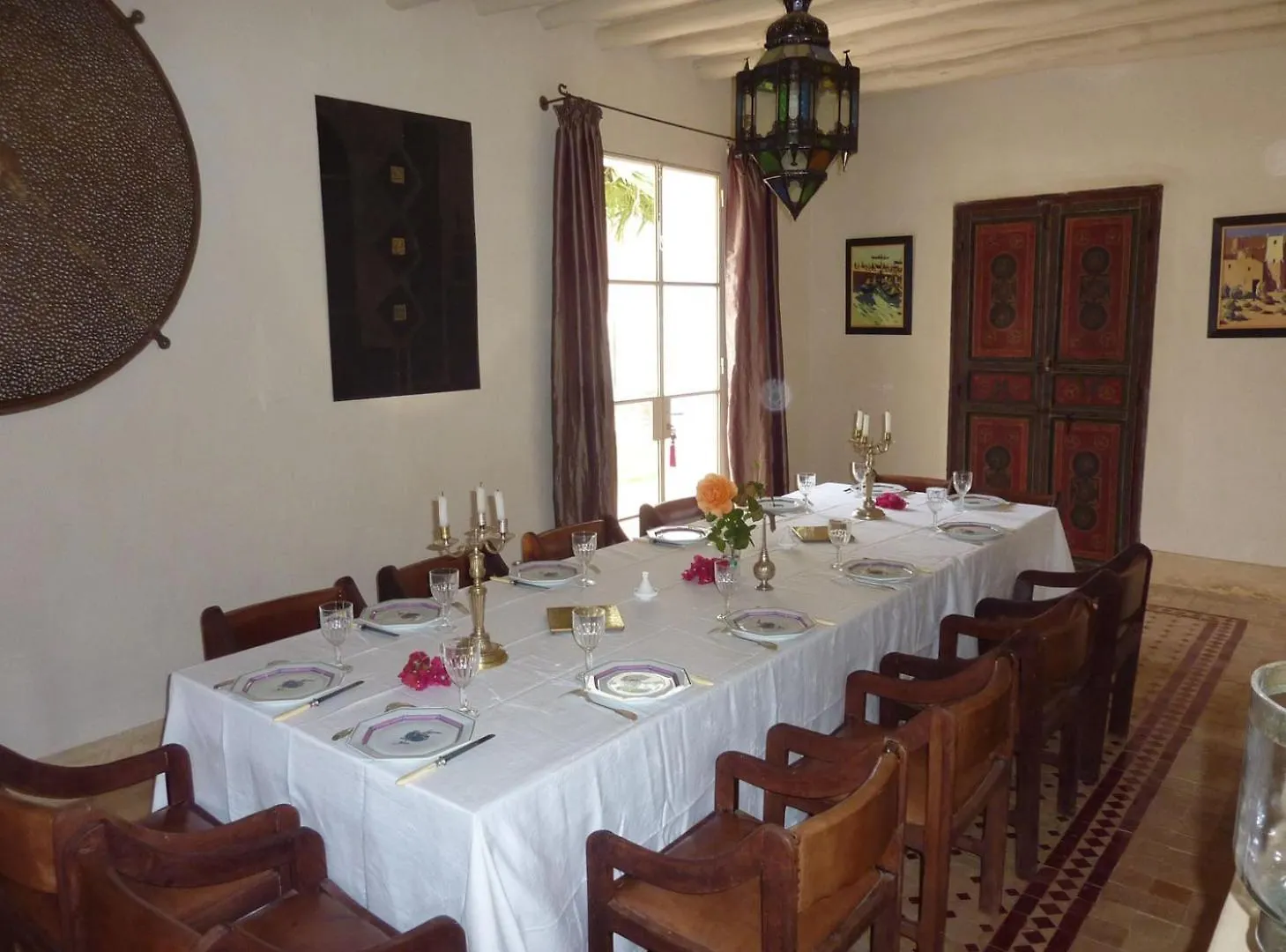Exceptionnelle Villa Riad Avec Cuisiniere-Piscine Chauffee-Navette Airport Gratuite-Fibre Internet Marrakesh